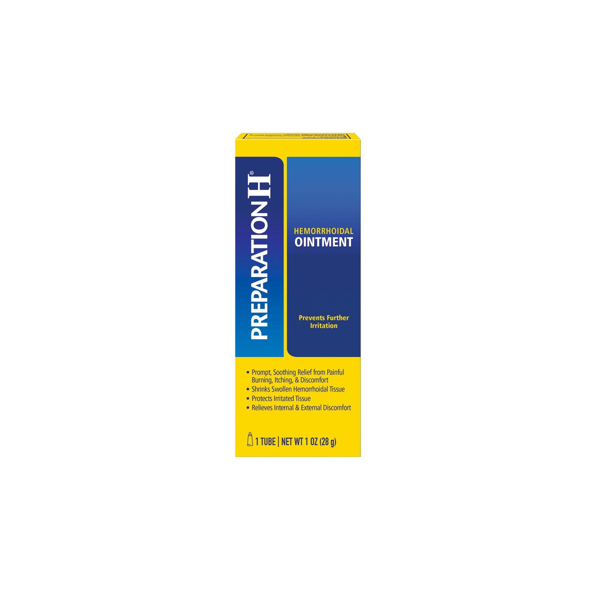 Preparation H Ointment for Hemorrhoid Relief, Burning and Itching, 1 oz - Preparation H Preparation H Ointment for Hemorrhoid Relief, Burning and Itching, 1 oz - Preparation H